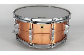 LUDWIG - LC654BM SNAREDRUM ACRO COPPER 6.5X14 W/ P86 STRAINER